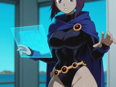 Uncensored Hentai - Raven - Teen Titans – 2nd place in the poll – 26 Images