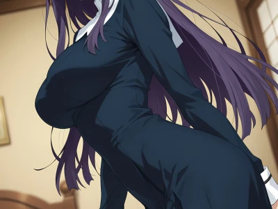 Request: 114P Fujino Asagami | Kara no Kyoukai Sex by araaiart