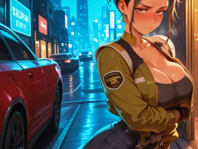 Request | Panam Palmer | Cyberpunk Sex by Revy Neon