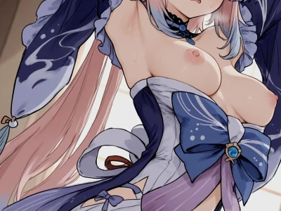 🔞 Sangonomiya Kokomi 🔞 / 🔞珊瑚宮心海 🔞 Sex by HollyMollyAI hentai