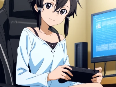 Shino Asada | Sword Art Online Sex by Bluu AI