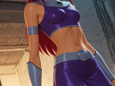 Starfire Custom + NSFW PACK Sex by AI-Universe