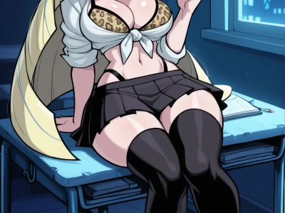 Teacher Lusamine - Pokemon Sex by sofaxd3x