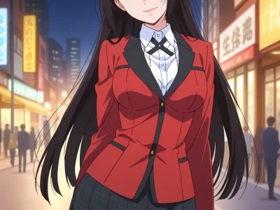 AI Generated Yumeko Jabami Hentai - Yumeko Jabami | Kakegurui Hentai by Bluu AI - Uncensored