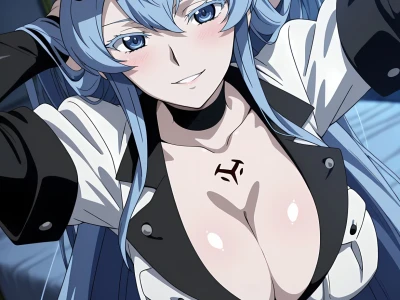 Akame Hentai - 112P Esdeath | Akame ga Kill! Hentai by araaiart - Uncensored
