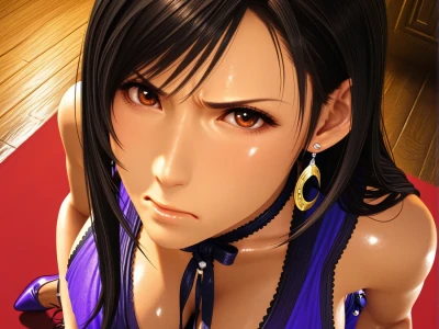 Commission Tifa Face Sex by Hammiai