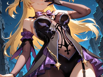 Fischl - Genshin Impact Sex by Malth