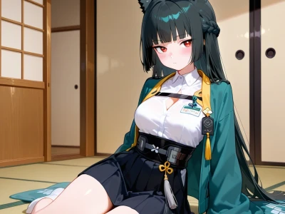 Hoshimi Miyabi 星見雅 Zenless Zone Zero Sex by AIWaifuClub