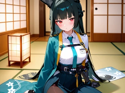 Hoshimi Miyabi 星見雅 Zenless Zone Zero Sex by AIWaifuClub