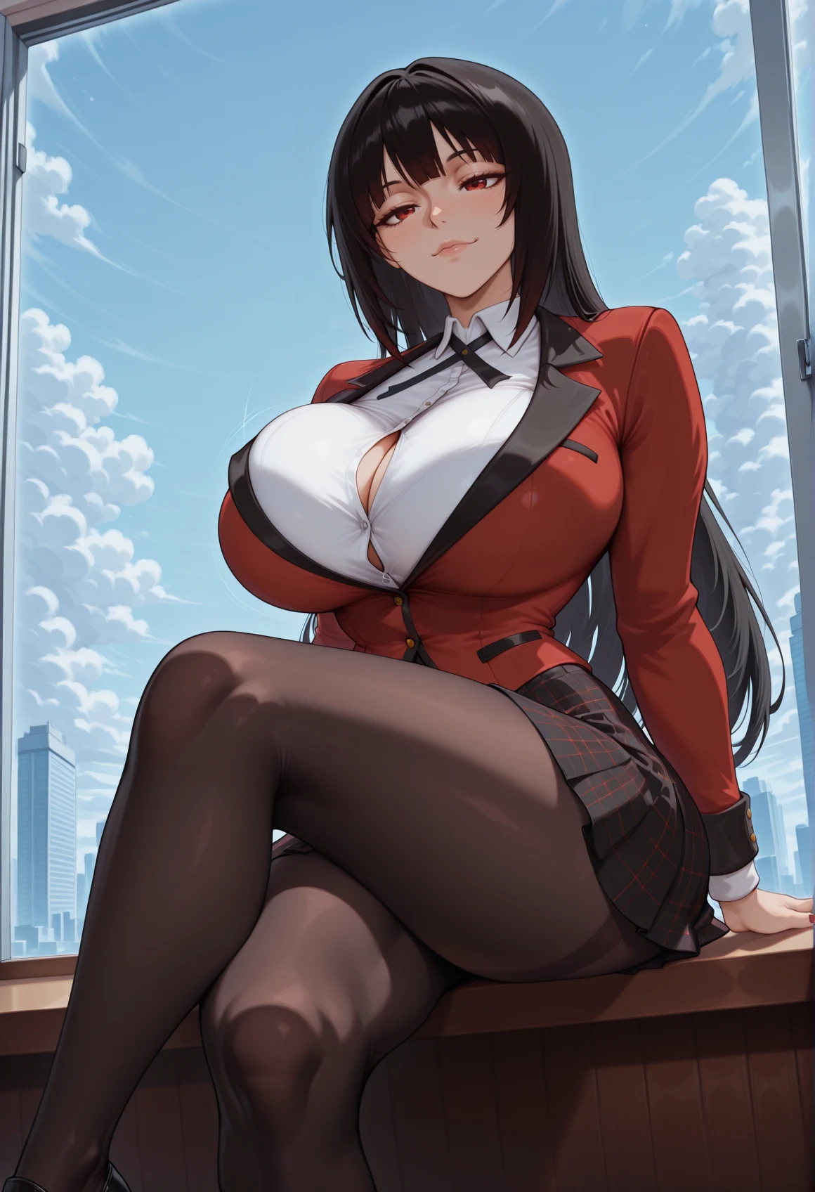 Jabami Yumeko Hentai by LeagueWaifus - Uncensored - Hentai Image 24