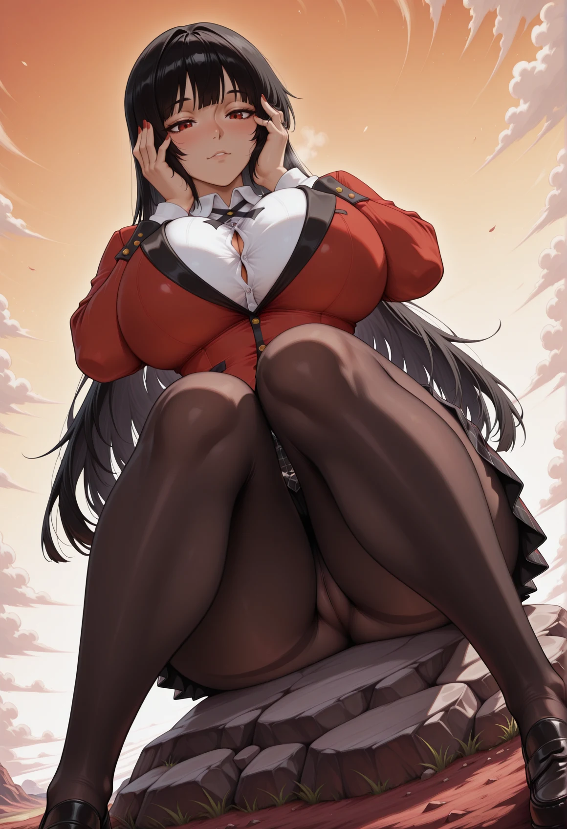 Jabami Yumeko Hentai by LeagueWaifus - Uncensored - Hentai Image 81