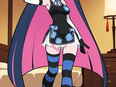 Stocking Anarchy | Panty and Stocking Sex by BubbleTeeXL