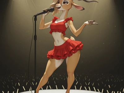 Gazelle Tiger Gangbang Sex by RizzenWolf