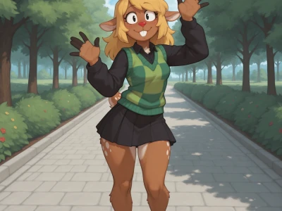 Noelle Holiday Sex by RizzenWolf