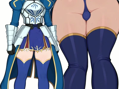 Saber | Fate Sex by Foxenpai