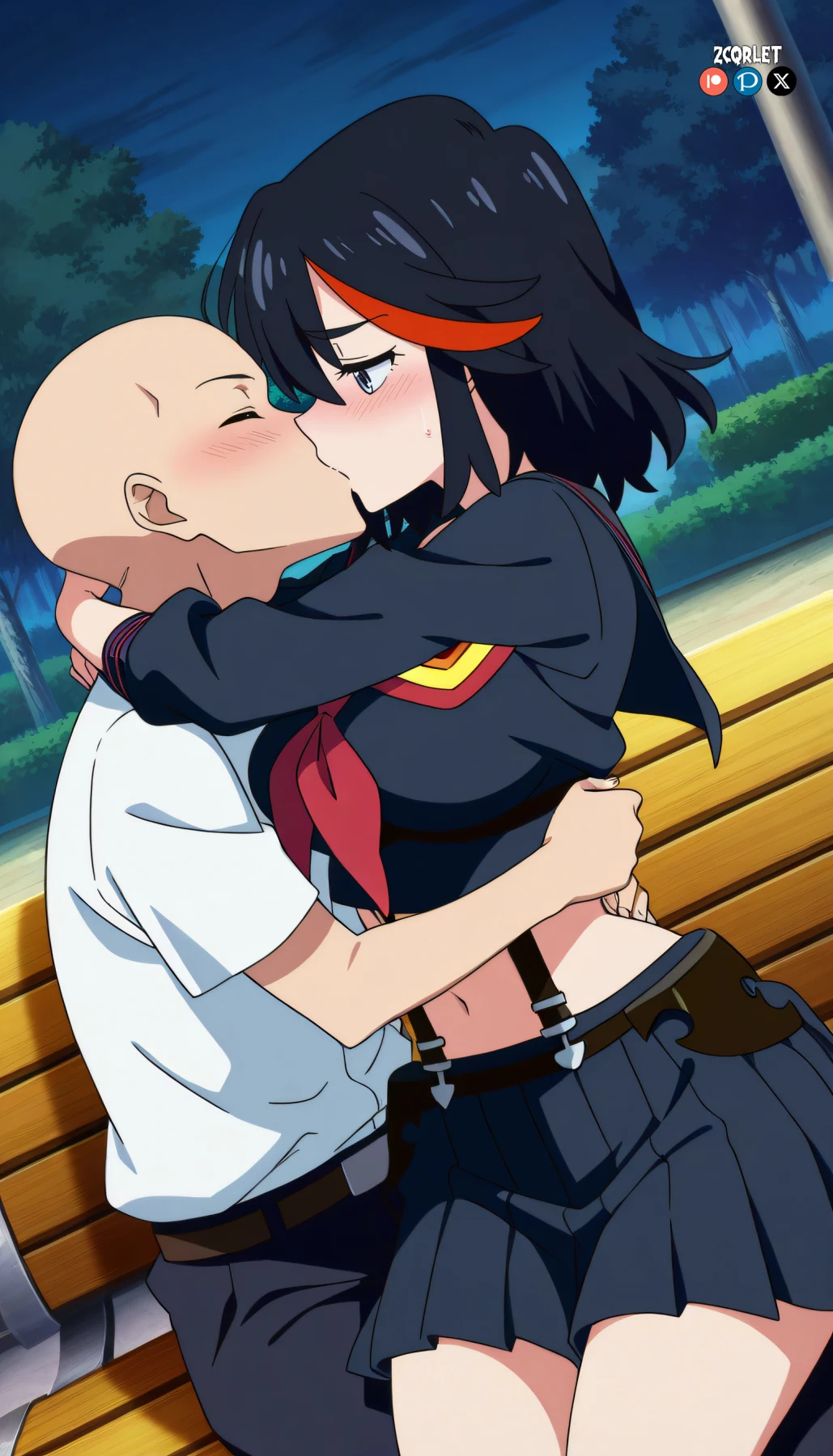 Ryūko Matoi -request- Hentai by Zcqrlet - Uncensored - Hentai Image 1