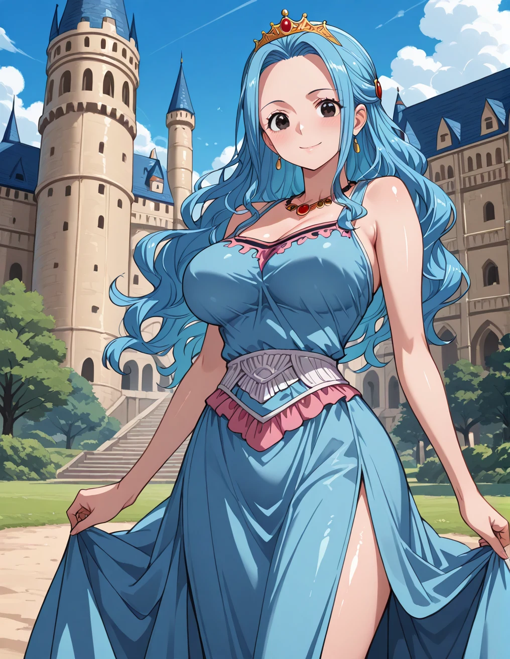 【Request】ビビ Vivi ワンピース ONEPIECE Hentai by HONEY935 - Uncensored - Hentai Image 1