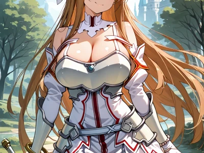 結城明日奈 yuuki asuna ソードアートオンライン Sword Art Online Hentai by HONEY935 - Uncensored