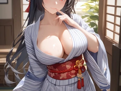 Hoshimi Miyabi / Yukata | 100 Pics Sex by ReverendGreatLove