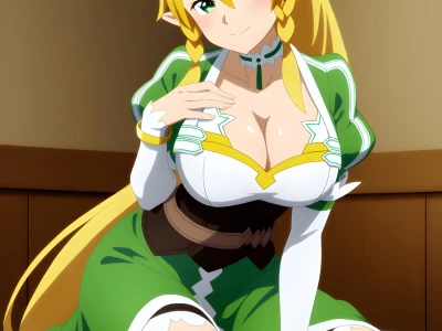 Leafa Sex by STF_AI