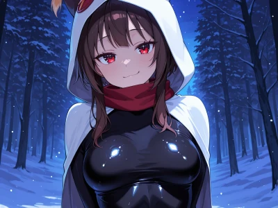 Megumin winter outfit set Sex by edosynf