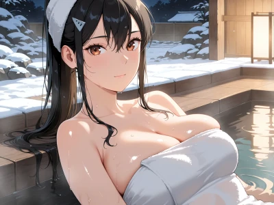 Mina Ashiro in onsen Sex by edosynf