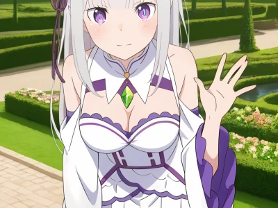 Emilia #001 | Re: Zero Sex by TripleRice