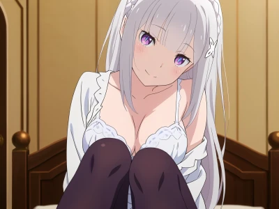 Emilia #003 | Re: Zero Sex by TripleRice