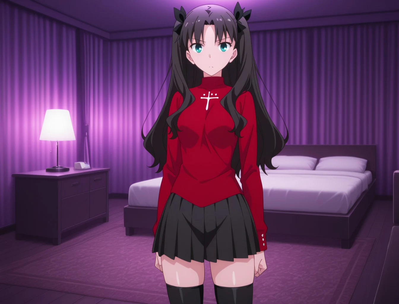 Rin Tohsaka 遠坂凛 Hentai by IWD AI - Uncensored - Hentai Image 2