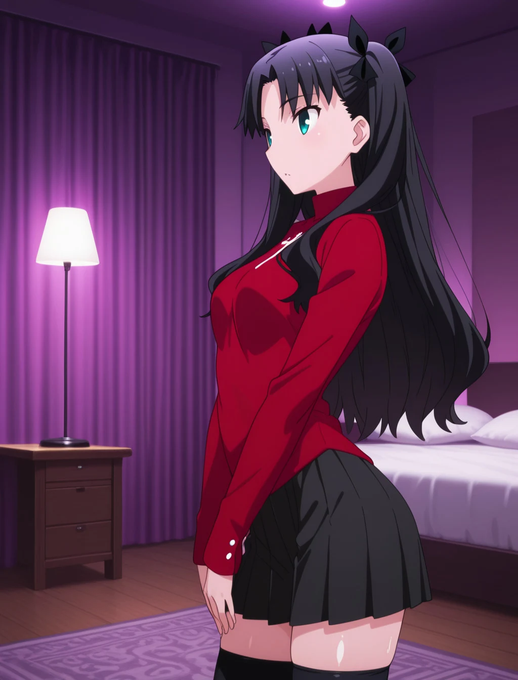 Rin Tohsaka 遠坂凛 Hentai by IWD AI - Uncensored - Hentai Image 4