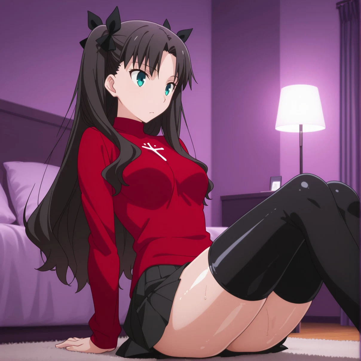 Rin Tohsaka 遠坂凛 Hentai by IWD AI - Uncensored - Hentai Image 5