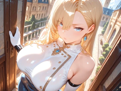 Wilhelmina - Enjoying the View? Sex by Allure Diffusion hentai