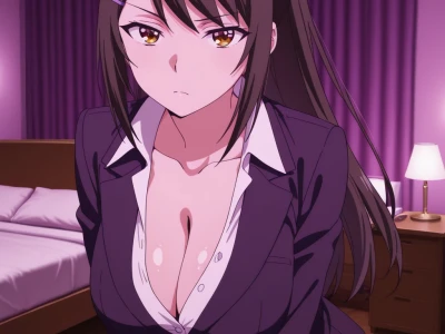 Chabashira Sae 茶柱佐枝 Sex by IWD AI