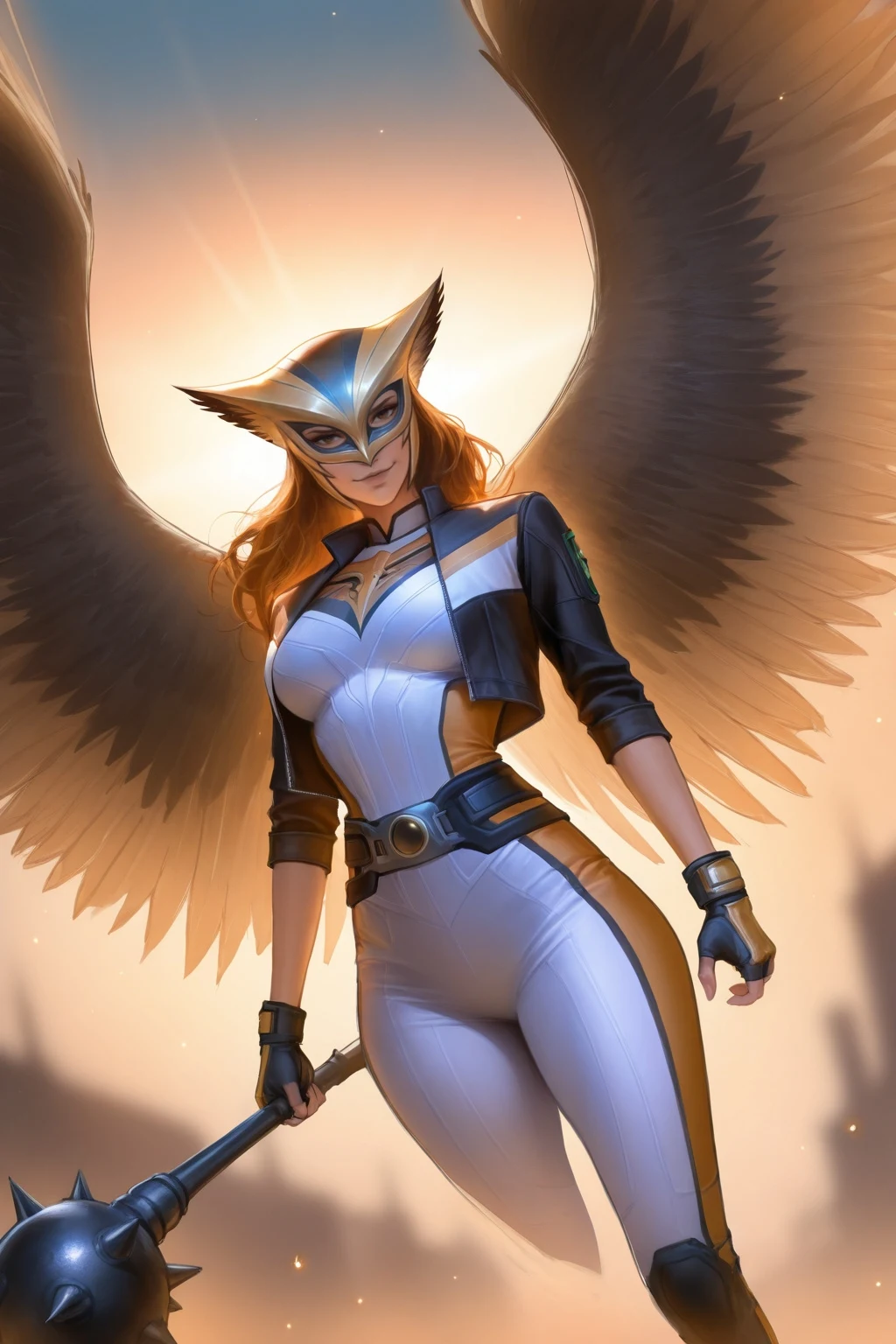 Hawkgirl + Green Lantern Hentai by Penguih AI Art - Uncensored - Hentai Image 15
