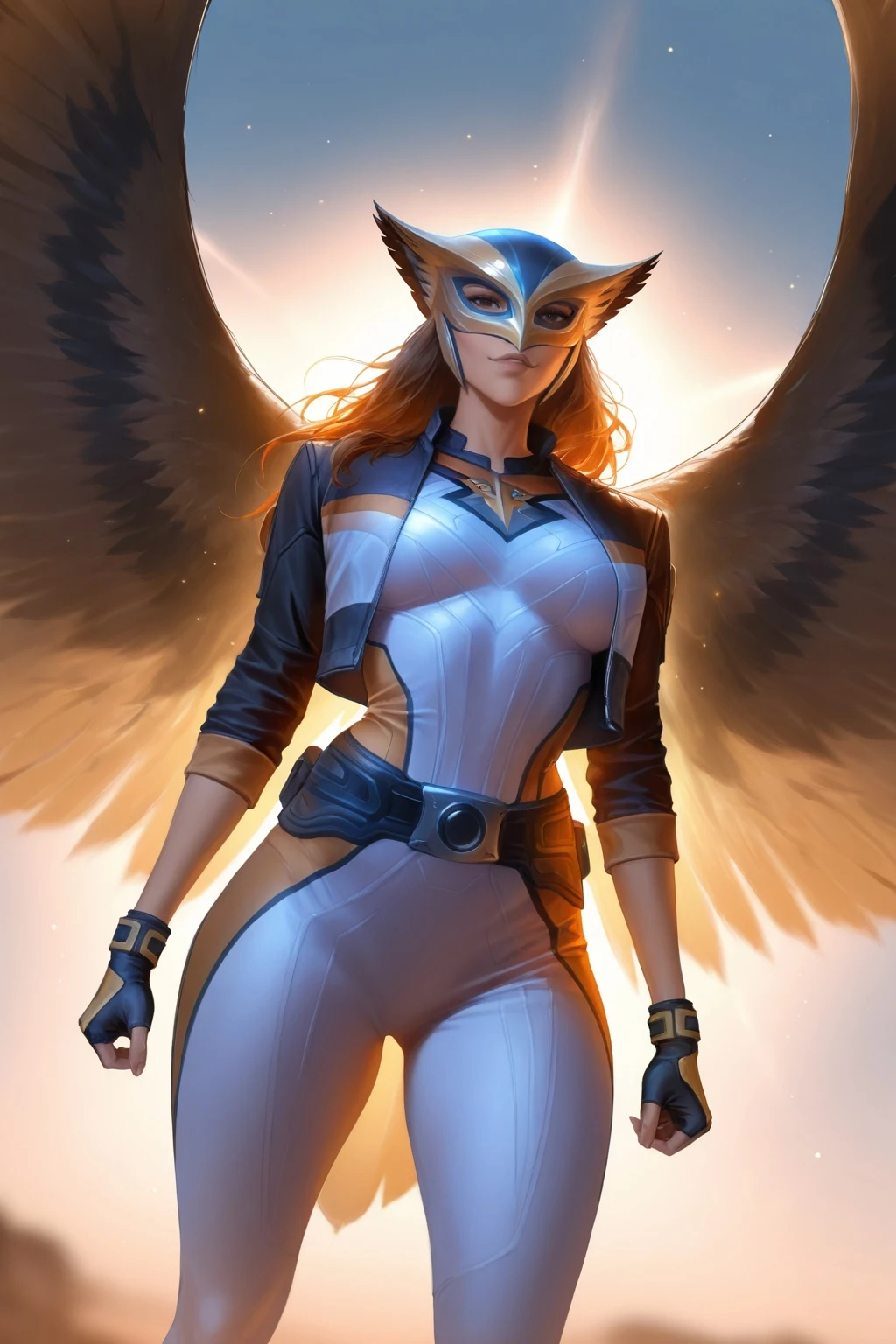 Hawkgirl + Green Lantern Hentai by Penguih AI Art - Uncensored - Hentai Image 16