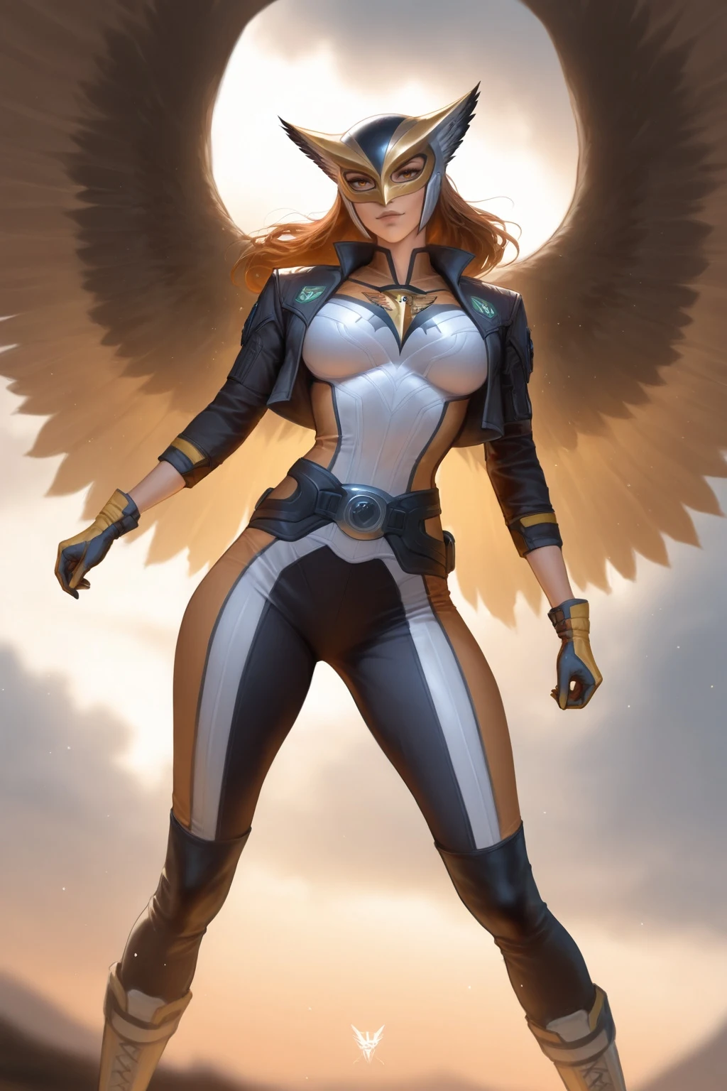 Hawkgirl + Green Lantern Hentai by Penguih AI Art - Uncensored - Hentai Image 17