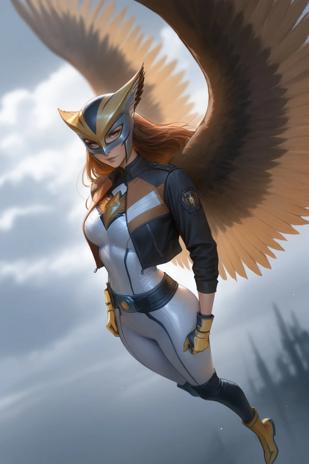 Hawkgirl + Green Lantern Hentai by Penguih AI Art - Uncensored - Hentai Image 18