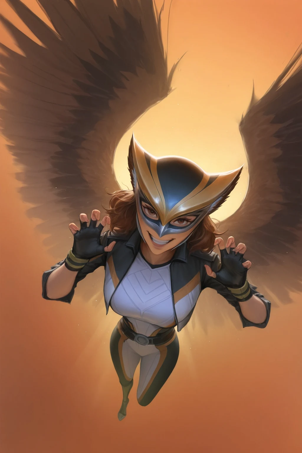 Hawkgirl + Green Lantern Hentai by Penguih AI Art - Uncensored - Hentai Image 20