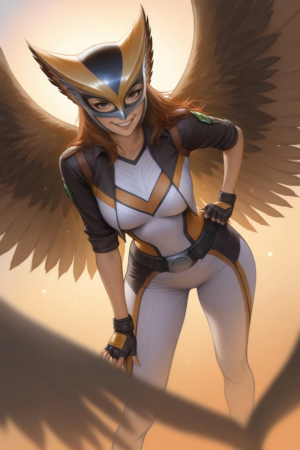Hawkgirl + Green Lantern Hentai by Penguih AI Art - Uncensored - Hentai Image 21