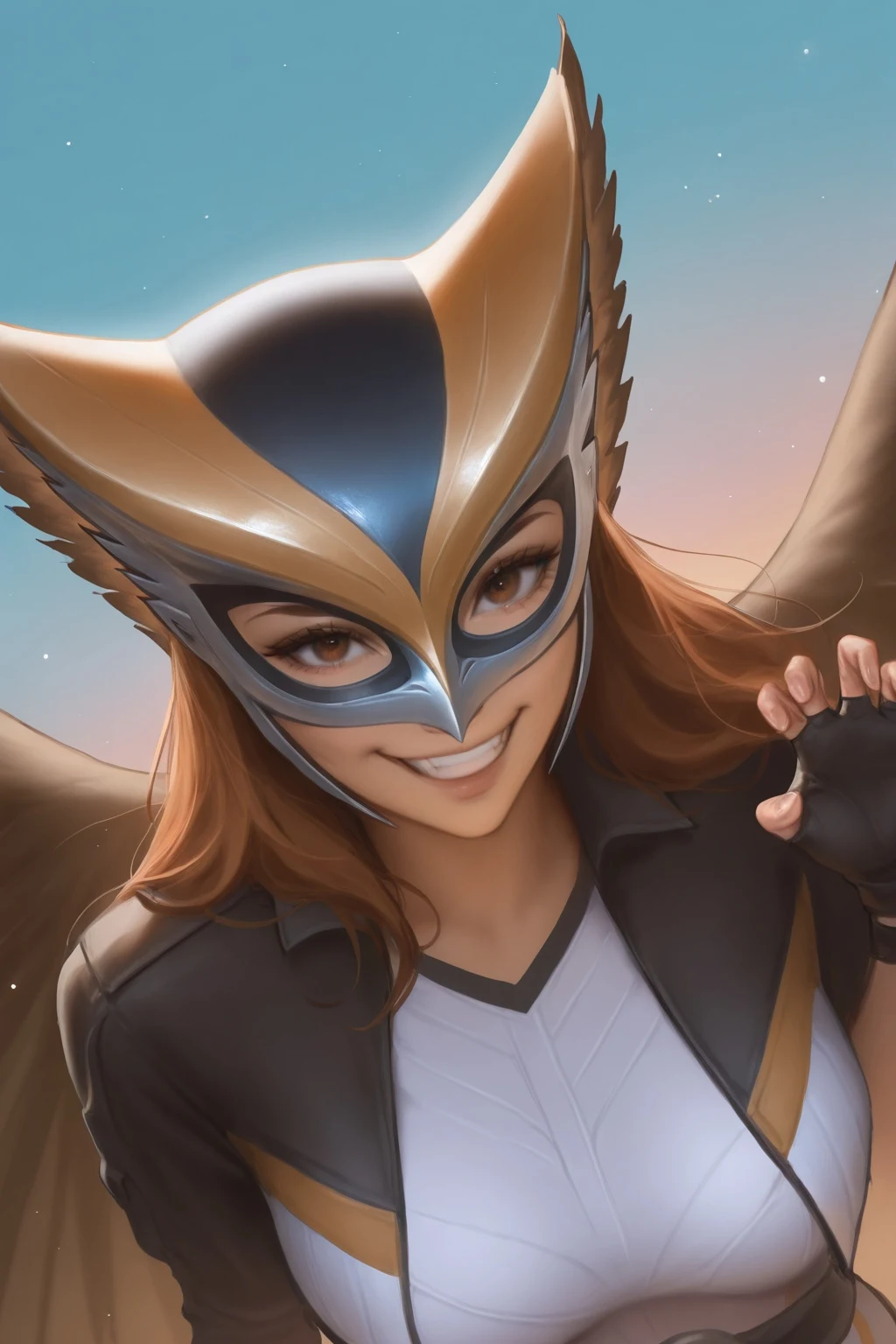 Hawkgirl + Green Lantern Hentai by Penguih AI Art - Uncensored - Hentai Image 25