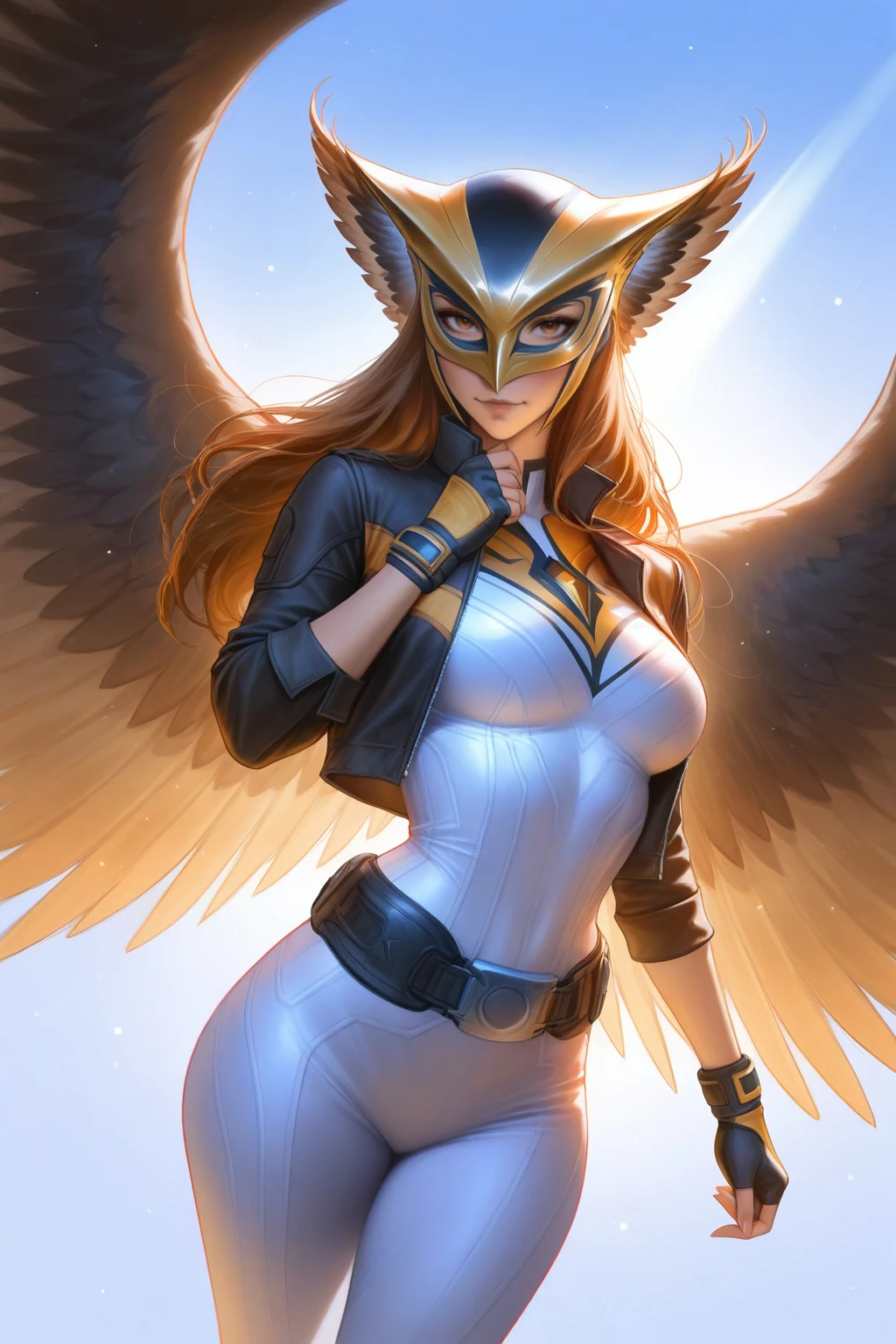 Hawkgirl + Green Lantern Hentai by Penguih AI Art - Uncensored - Hentai Image 3