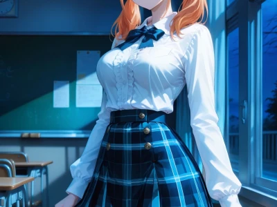 Riho Tsukishima - Goddess cafe terrace - NSFW Sex by WaifuVibesAI