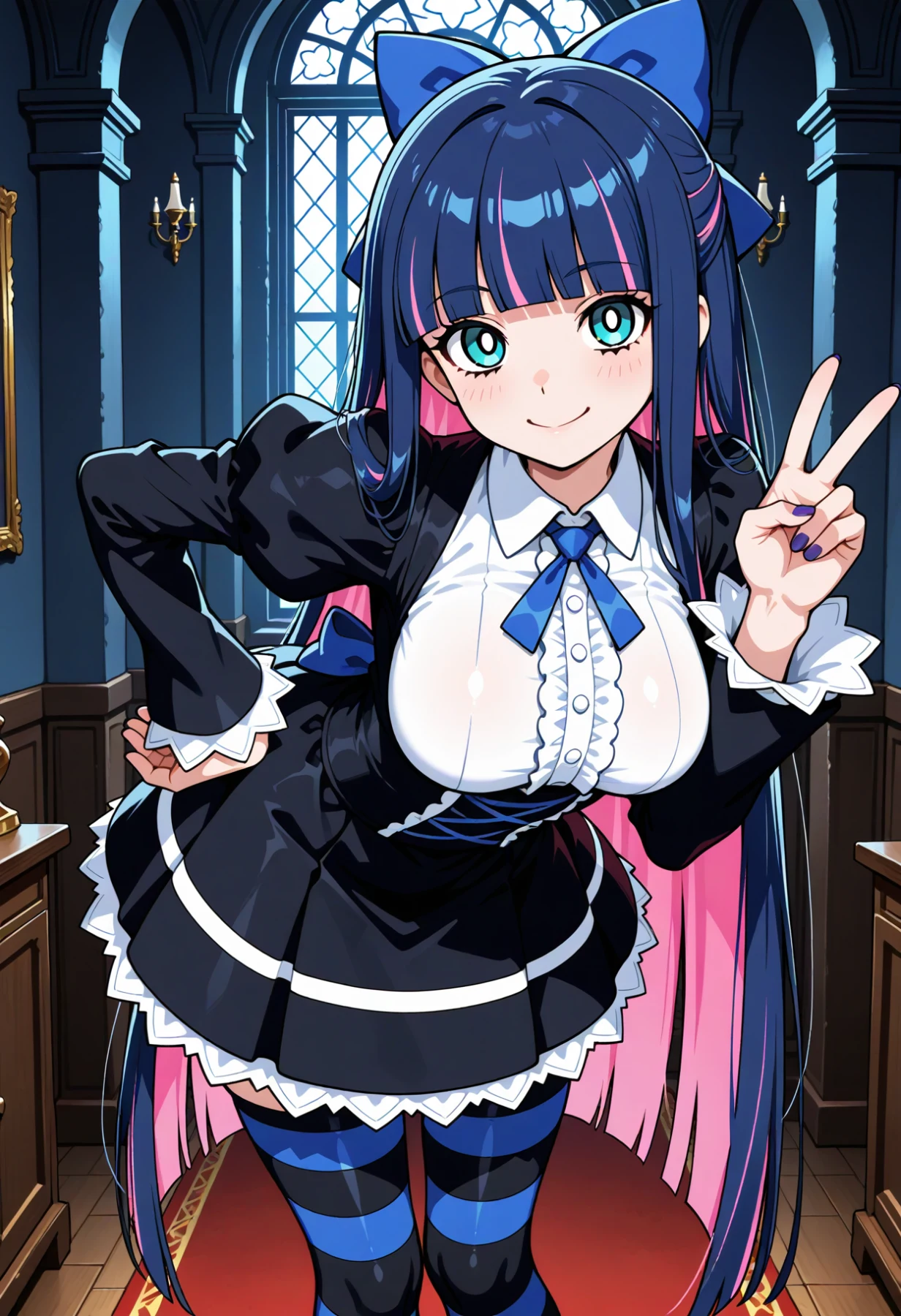 アナーキー・ストッキング/Stocking Anarchy Hentai by mosin951 - Uncensored - Hentai Image 1