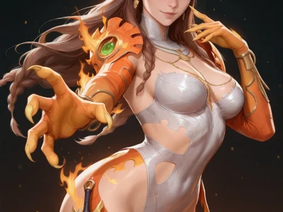 Dagger C&D - Polarity Bond skin Sex by Penguih AI Art