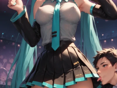 Hatsune Miku Gang Bang Sex by VuxKan