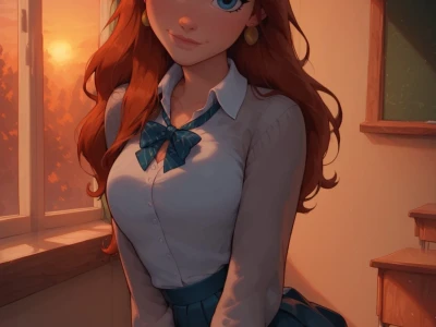 Jane Porters Schoolday Sex by DreamFrameAI hentai