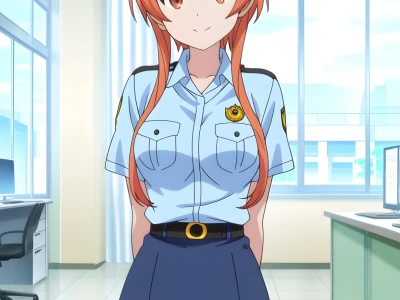 Marika Tachibana - Police Officer Sex by Ero64