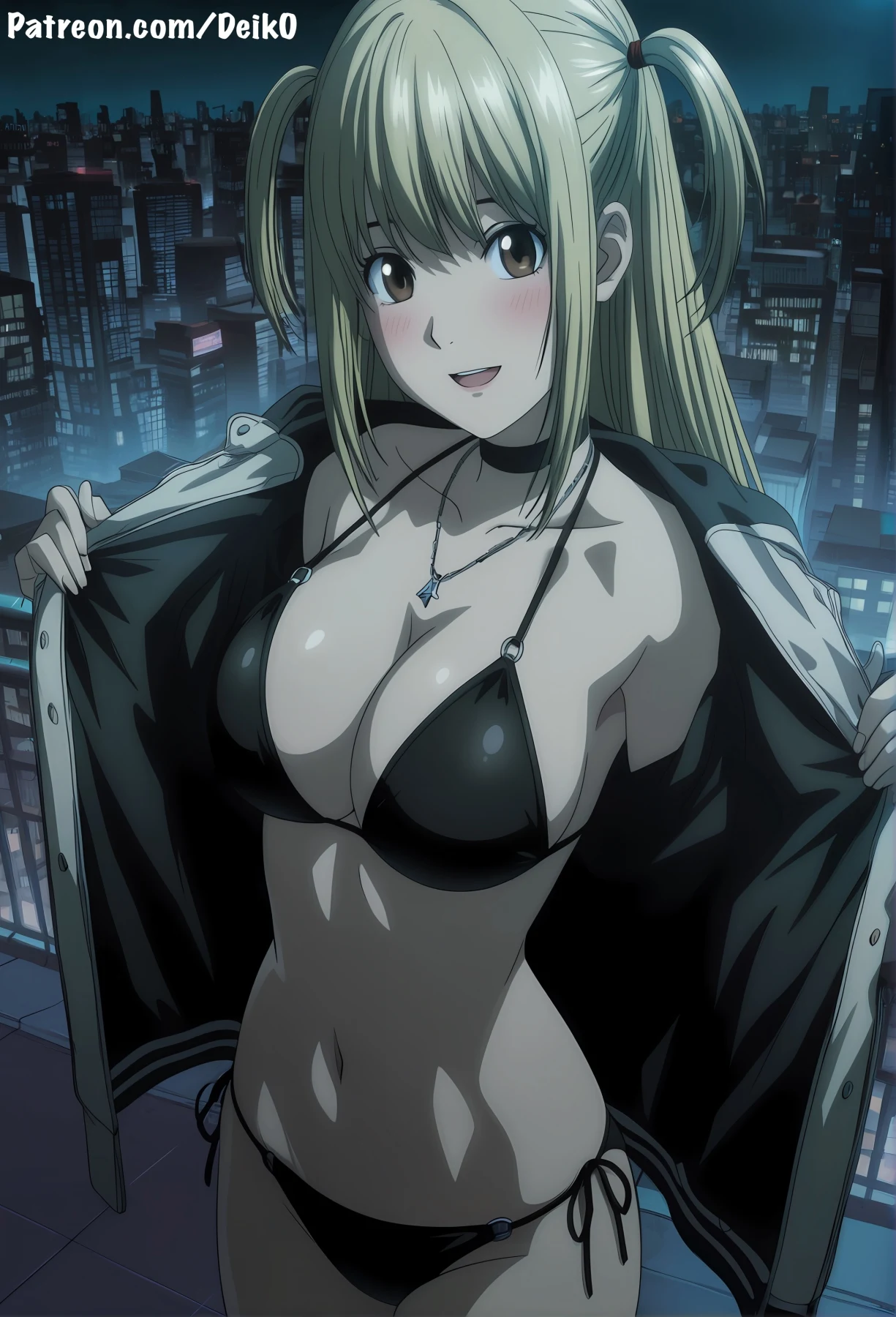 Misa Amane // Death Note Hentai by Deik0 - Uncensored - Hentai Image 1