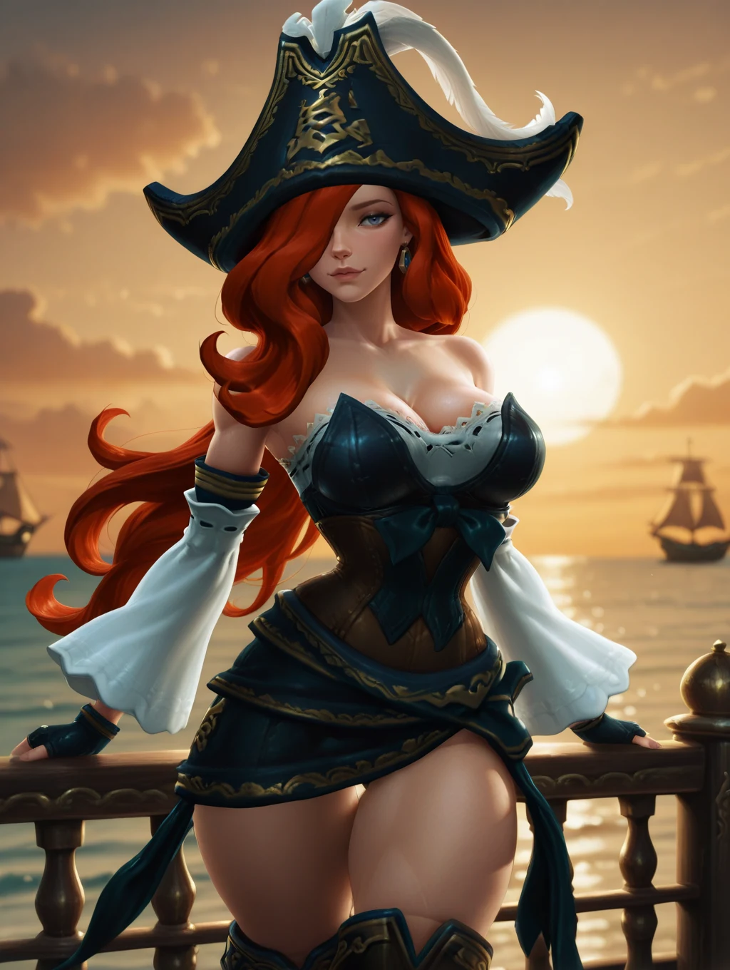 Miss Fortune | T3 Hentai by Neko Studio - Uncensored - Hentai Image 1