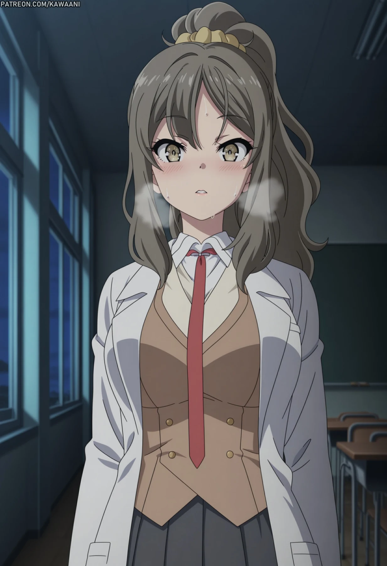 Rio Futaba | Rascal Does Not Dream of Bunny Girl Senpai 100P Hentai by Kawaani - Uncensored - Hentai Image 1